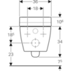 Подвесной унитаз-биде Geberit AquaClean Tuma Comfort 146.294.SI.1