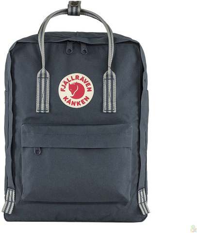 Картинка рюкзак городской Fjallraven Kanken 560-909 Navy-Long Stripes - 4