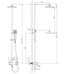 Смеситель Lemark Tropic LM7004С для ванны и душа