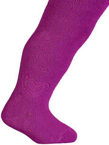 Детские махровые снаружи колготки W18.15N/797 Wola