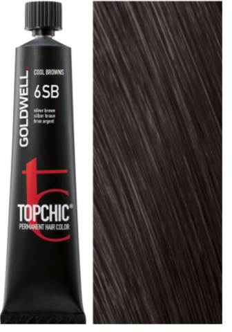 Goldwell Topchic 6SB серебристо-коричневый TC 60ml