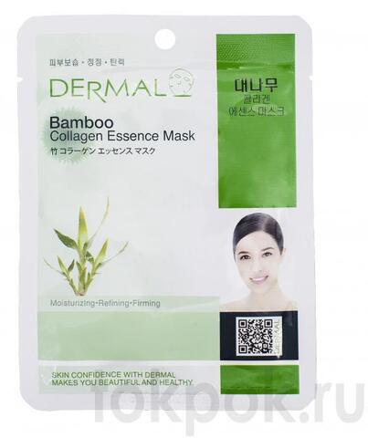 Тканевая маска для лица Dermal Bamboo Collagen Essence Mask, 23 гр