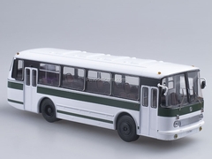 LAZ-695R white-green Soviet Bus (SOVA) 1:43
