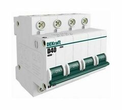 11091 Авт.выкл. 4п 20А-С ВА101 DEKraft