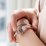 Классический медный бэнгл браслет