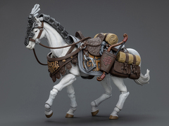 Фигурка Боевой Конь в доспехах из белого пера ЦзянХу масштаб 1/18 Dark Source JoyToy