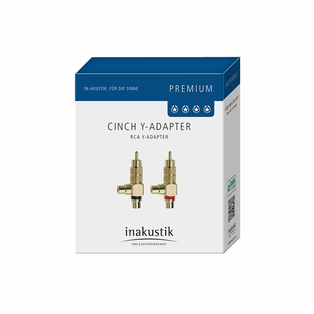 Inakustik Premium RCA F-Adapter 2-Set, 0080421