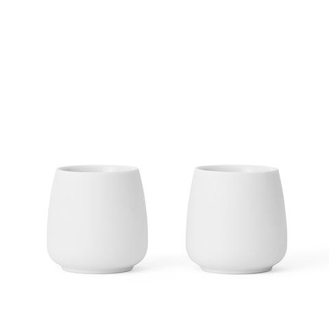 Набор чайных стаканов 2шт 0.08л VIVA Scandinavia Nicola Белый