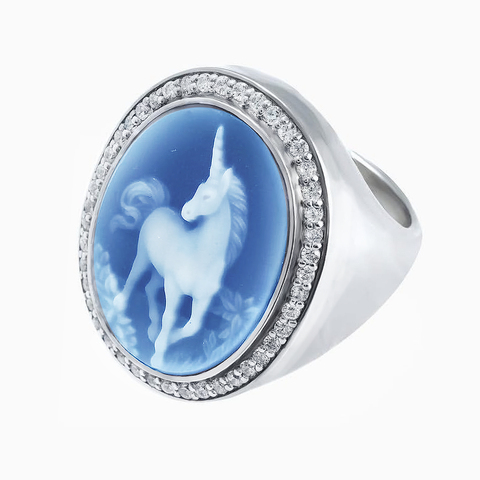 кольцо с Единорогом