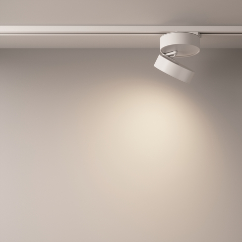 Трековый светодиодный светильник Maytoni ONDA TR007-1-18W3K-W4K