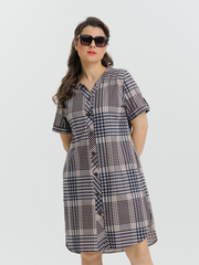 4630 Туника на пуговицах