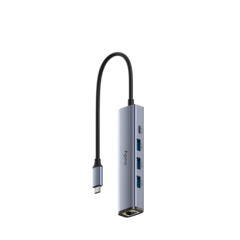 Cudy - Концентратор USB-C 5 в 1 с гигабитным портом Ethernet UH605