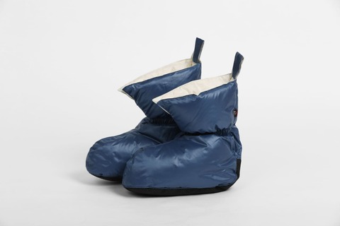 Носочки-сапожки пуховые German Grass Comfort Socks Travel Grass Indigo синие