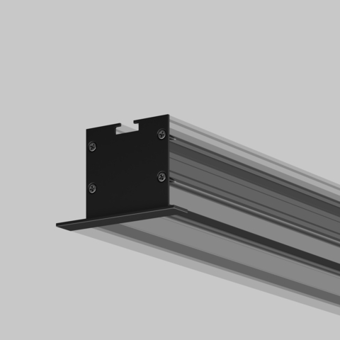 Комплект заглушек Maytoni (для профиля 50×35) 2 шт., ALM-5035T-B-EC 642035