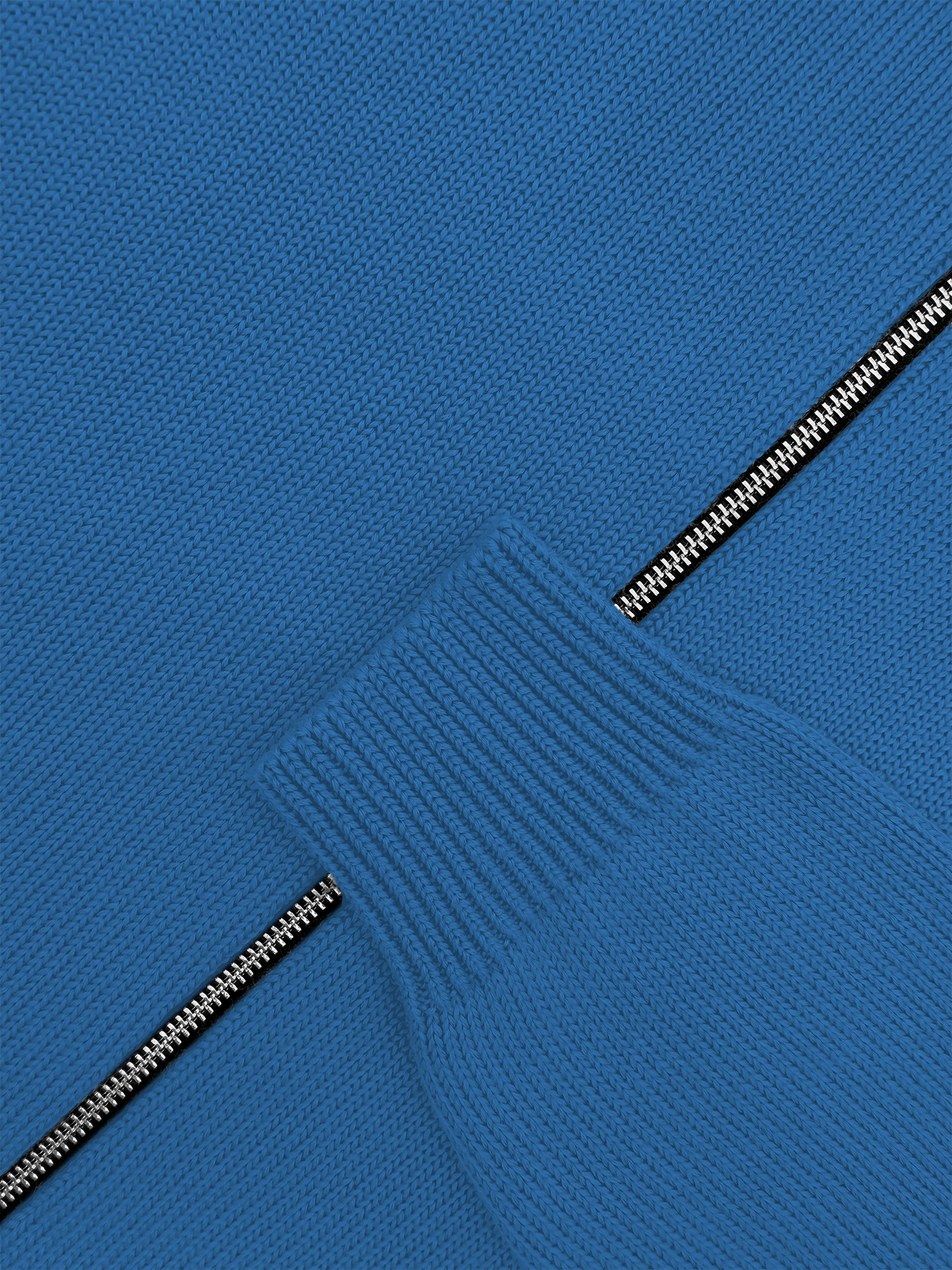 Толстовка на замке из экохлопка