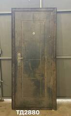 Дверь металлическая Б/У 205(в) х 85(ш) Входная