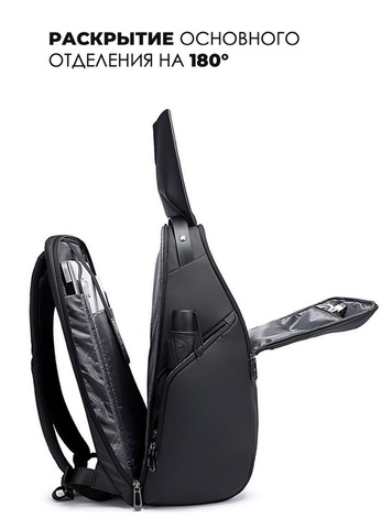 Картинка рюкзак городской Bange BG-2581 Black - 3