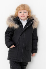 пальто  для мальчика  ВК 36096/4 УЗГ (104-122)