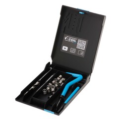 Набор для восстановления резьбы М 8,0х1,0 24пр V-Coil Volkel 04013