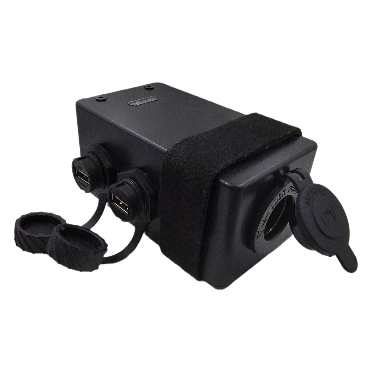 Коллектор на 2 порта USB и модуль прикуривателя для AVP-ВВ-M