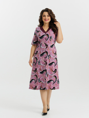 4534 Халат на пуговицах