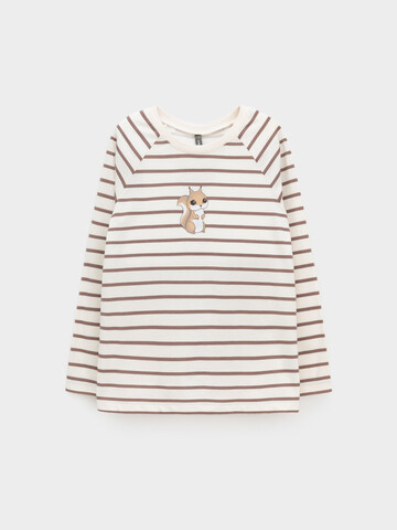 лонгслив  для девочки  КР 302901/молочный 1005 Н020.2 к663