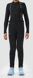 Детские тренировочные брюки с лямками Nordski Jr. Advance Black