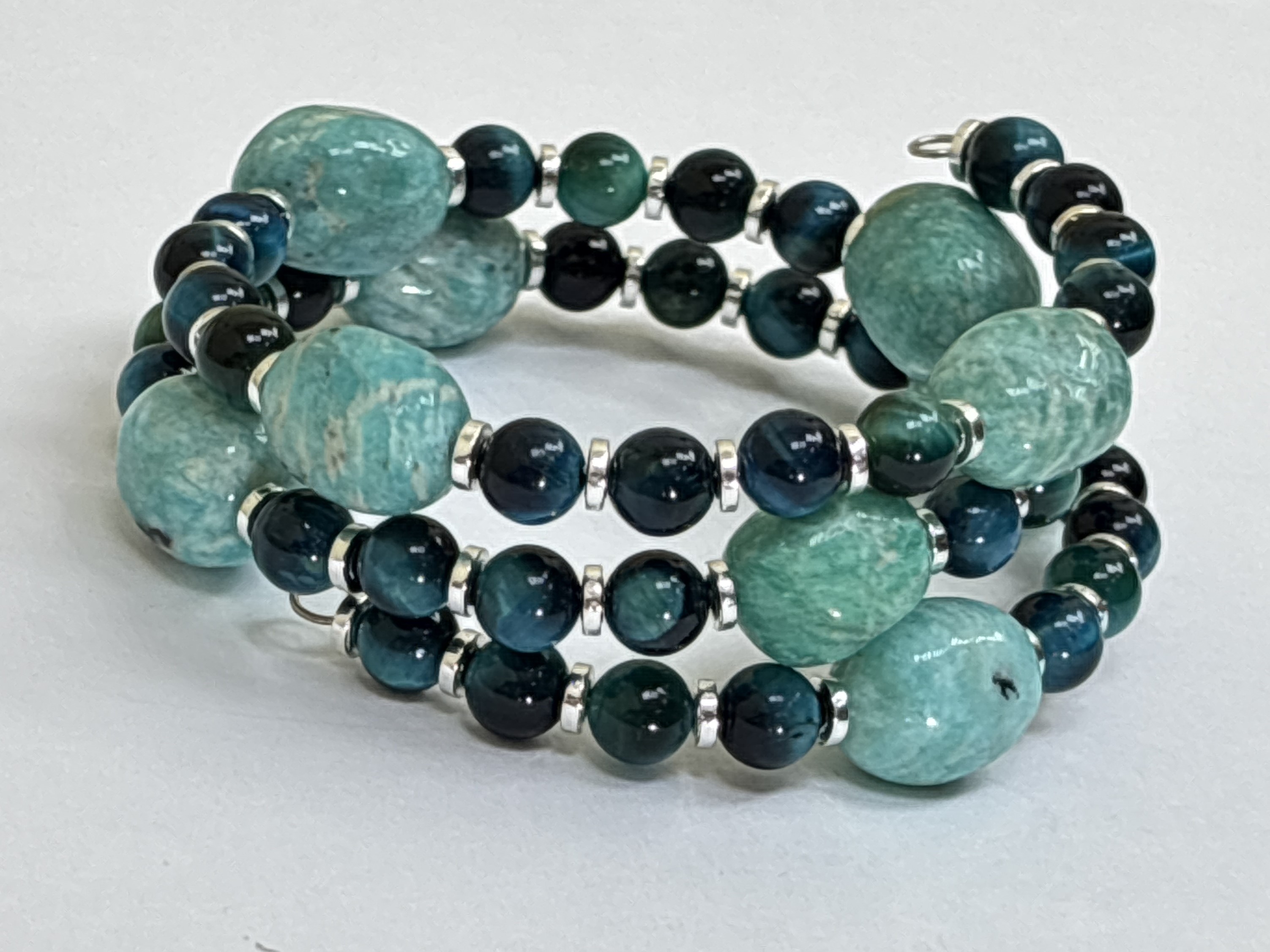 Амазонит (браслет из натуральных камней)