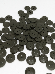 Пуговица для спецодежды 27L (17мм) 2 прокола, пластик, 1 шт