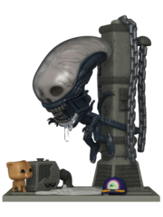 Фигурка Funko POP! Deluxe Alien Xenomorph with Jonesy (Exc)