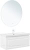 Aquanet 365940 Тумба с раковиной Агата 110 1 ящ. цв. белый сатин (365940)
