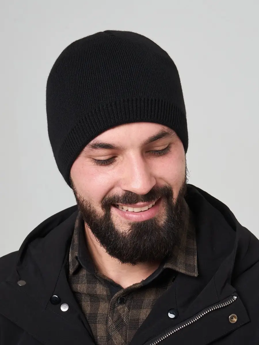 Шапка мужская вязаная