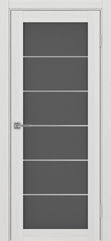 Турин_501АСС.2 молдинг алюм.хром.30 ЭКО-шпон Ясень серебристый-Графит матовое