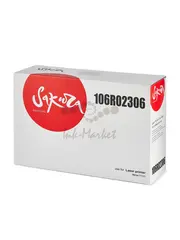 Картридж Sakura 106R02306 для XEROX, черный, 11000 к.