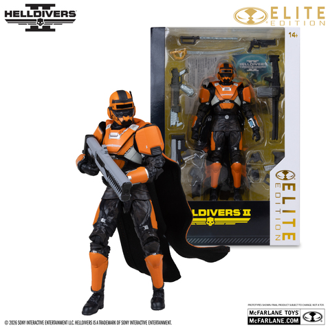 Фигурка Траншейный Инженер CE-25 из игры Helldivers 2 McFarlane Elite Edition