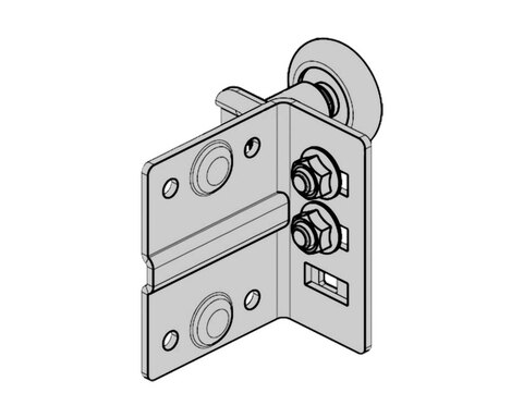 ALUTECH Кронштейн роликовый верхний, RBT-320L