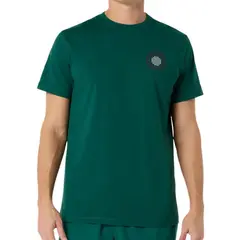Теннисная футболка Asics Court Graphic - jewel green