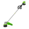 Триммер аккумуляторный Greenworks ST121, 82V, 1,2кВт, 40 см, бесщеточный, с 1хАКБ 5 Ач и ЗУ (2112507UB) — фото 3