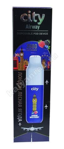 City Airway London Лесная Ягода 3500 затяжек