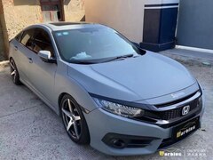 Плёнка матовая серая 0'C Matte Cement Gray Carbins 10 погонных метров