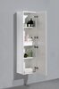 BelBagno ANCONA-N-1500-2A-SC-RW-R ANCONA-N Шкаф подвесной с двумя распашными дверцами с доводчиками, с двумя полками правый ANCONA-N-1500-2A-SC-RW-R Rovere Moro, 400x300x1500