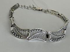 Каскад (браслет из серебра)