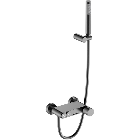 Boheme 123-GM.2 Смеситель STICK для ванны Gun Metall c ручкой TOUCH