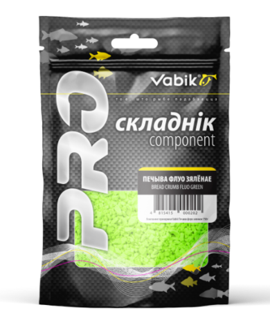 Компонент прикормки Vabik Пастончино флуо зеленое 150г продажа от 5 шт.