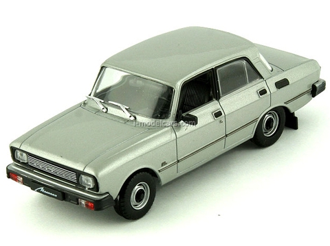 Moskvich-2140SL silver 1:43 DeAgostini Auto Legends USSR #67