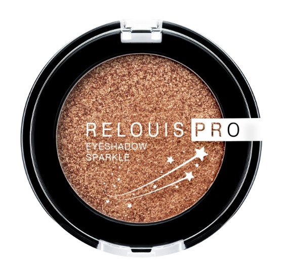 RELOUIS Тени "Pro Eyeshadow Sparkle" тон 04 Goddess