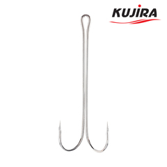 Крючки Kujira 521 BN № 2 (10 шт.) двойник с длинным цевьем