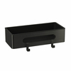 Lemark 9772044 Полка для душа прямая Lemark SHELF LINE из нерж. стали с крючками, черный/вставка-пластик черный