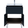 Aquanet 277547 Тумба Алвита new 60 напольная 1 ящ., 2 дв. цв.антрацит (277547)