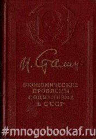 Экономические проблемы социализма в СССР. (Политэкономическое завещание Сталина). С предисловием Малинецкого Г.Г. «Послание в будущее»
